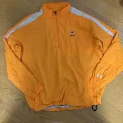 オレンジ ナイロンジャケット