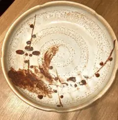 陶器 皿 和食器 刷毛目 28㎝