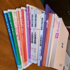 神奈川高校受験テキスト 過去問・参考書セット 中3　塾購入品