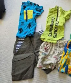 90cm Tシャツと半ズボンの4点セット　男の子　キッズ服