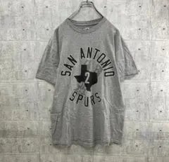 【マジェスティック】【古着】NBA　Tシャツ　グレー　M　スパーズのサムネイル