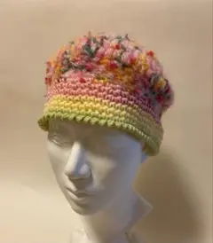手編みニット帽