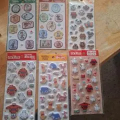 セリア　ディズニーシール六枚セットのサムネイル