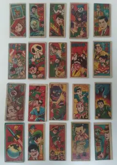 昭和レトロ★駄菓子屋 ★ど根性ガエル★シスコ★カード★メンコ 昭和レトロ☆駄菓子屋 ☆ど根性ガエル☆シスコ☆カード☆メンコ