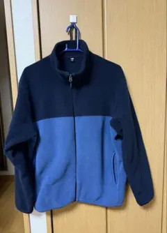 UNIQLO フリースジャケット L ネイビー・ブルー