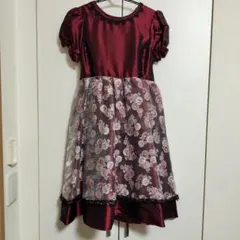 Catherine Cottage バーガンディドレス 130