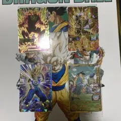 スーパードラゴンボールヒーローズ 4枚セット UR sec ベジット　孫悟空GT