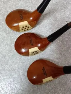 Mizuno 　パーシモン　コレクションに1, 3, 5番ウッドセット　送料込み
