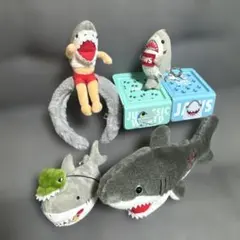 USJ購入♡ ジョーズ/ジェラシックワールド　カチューシャ　ぬいぐるみ他まとめて