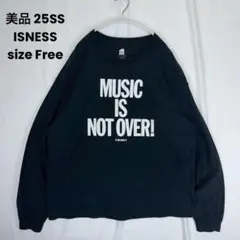 美品 25SS ISNESS MUSIC MUSIC IS NOT OVERのサムネイル