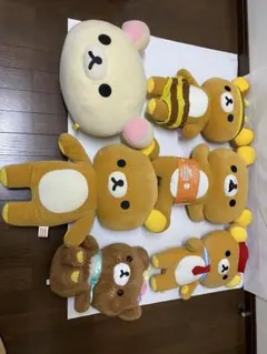 リラックマぬいぐるみ特大セット☆Rilakkuma☆San-x
