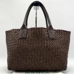 現行】ボッテガヴェネタ ネロナッパ トートバッグ チェーン キルティング