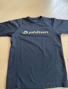 PhitenバレーボールTシャツ ゴールド×ブラックのサムネイル