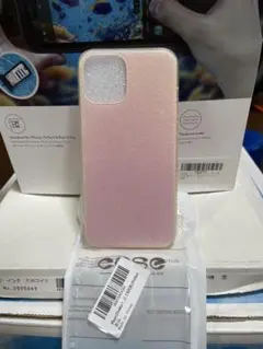 iPhone 12 pro max 用グラデーションピンクケース