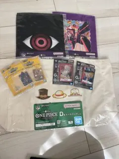 ワンピース　一番くじ　トートバッグ　他6点