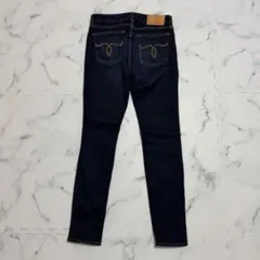 ✨美品✨MOUSSYマウジースキニーデニム ストレッチインディゴ26 fj397のサムネイル
