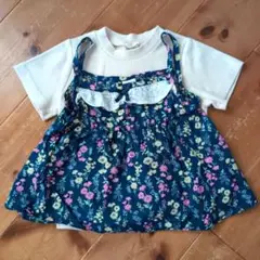 【100cm】Tシャツアンサンブル　2枚セット