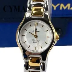 【美品 電池交換済】CYMA シーマ シーロード レディース腕時計 コンビのサムネイル