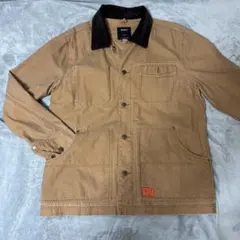 RVCA ワークジャケット ブラウン Lサイズのサムネイル