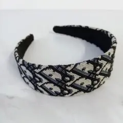 DIOR カチューシャ　ディオール　オブリーク　ロゴ　ノベルティー　ノベルティー