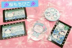 フリューくじ忍たま乱太郎桜もちぴこ＊アクリルスタンド缶バッジ乱太郎きり丸しんべヱ