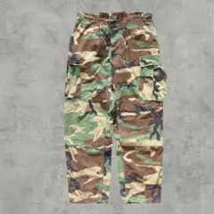 アメリカ軍 BDU ウッドランドカモ カーゴパンツ LARGE-REGULARのサムネイル