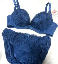 【24時間内発送手続き】チュチュアンナ　E65 ブルー　ブラ　ショーツ　セット