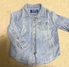 ベビー服　デニムシャツ　80