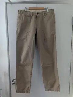 ユニクロ ヴィンテージレギュラーフィットチノ ベージュ W82