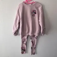 ZARA ザラベイビー　ミニーマウス トレーナー リブレギンスセット 116