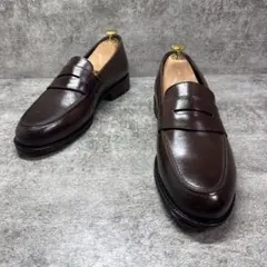 【未使用】 Green Label Relaxing コインローファー　ブラウンのサムネイル