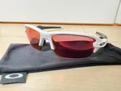 Oakley PRIZM サングラス ホワイト/レッド