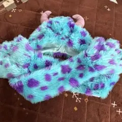 ディズニー モンスターズインク サリー ファンキャップ　マフラーキャップ