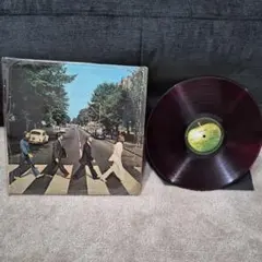 The Beatles Abbey Road 透明赤レコード