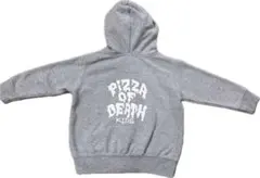 PIZZA OF DEATH キッズ パーカー グレー サイズ2