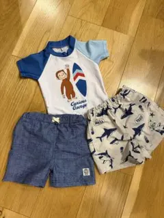 美品　90㎝　水遊び3点セット