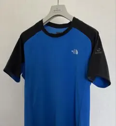 ノースフェイス 機能性 Tシャツ XL 速乾 吸汗 トレラン ランニング 黒 青