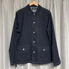 極美品 RRL U.S.ARMY 40s ヘリンボーンデニムカバーオール L