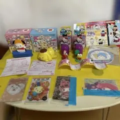 サンリオキャラクター チョコエッグオマケハッピーセット他