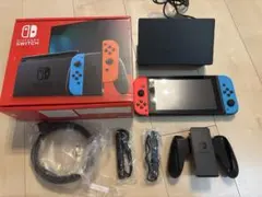 [ほぼ未使用]任天堂Switch Joy-Con ネオンブルー/レッド