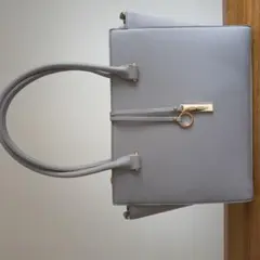 MONO COMME CA グレー ショルダーバッグ