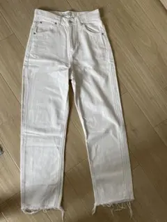 Leeデニム　BAYFLOWデニム　白　Sのサムネイル
