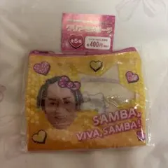 ハローキティ×マツケンサンバ クリアラメポーチ　新品未開封