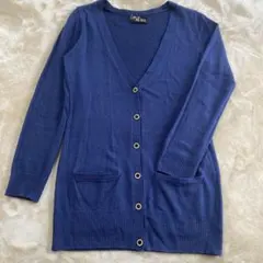 CECI McBEE ネイビー Vネックカーディガン