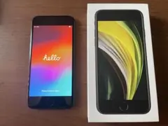 美品　iPhoneSE2 64GB SIMフリーブラック　第二世代