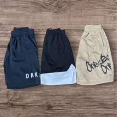 まとめ売りハーフパンツ3点セットバスパン　スポーツ服半ズボン男子160 150