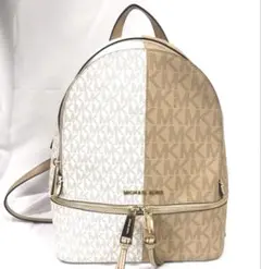 未使用MICHAEL KORS マイケルコースRHEA ZIPリュックバッグMK