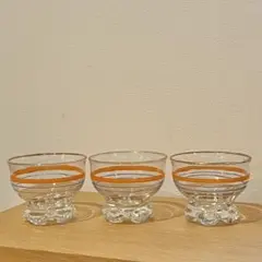 デザートカップ パフェグラス レトロ 3個セットのサムネイル