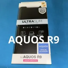 エレコム　AQUOS R9 ウルトラスリム手帳型ケース　ブラックのサムネイル