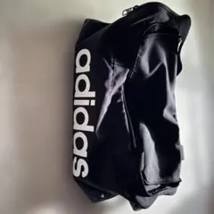 adidas ブラックボストンバッグ